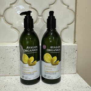 Avalon Organics Refreshing Lemon Hand & Body Lotion - 12 oz